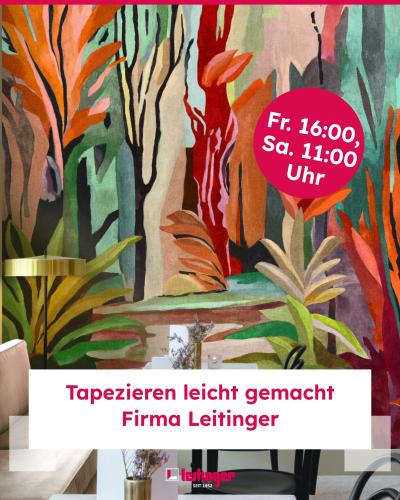 Tapeziervorführung